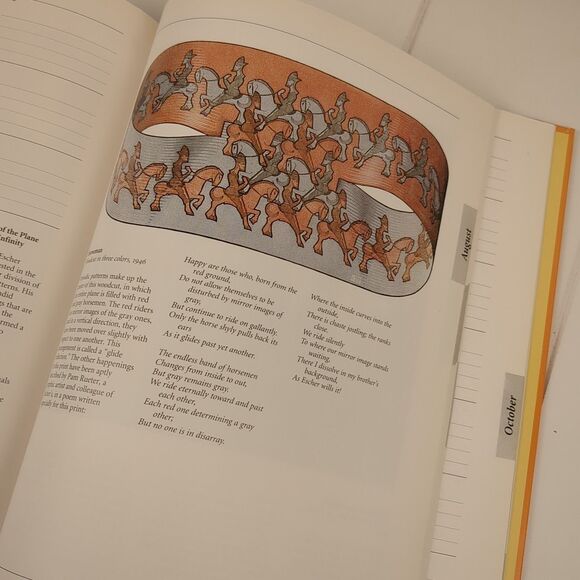 M. C. Escher Daybook & Journal Bruno Ernst 1995 Artbooks Good Condition Unused - Picture 15 of 15